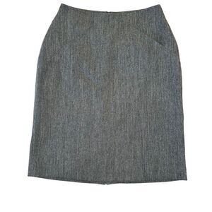 Donizetti Womens Vintage Gray Pencil Skirt Career Neutral Lined Interior Size 6